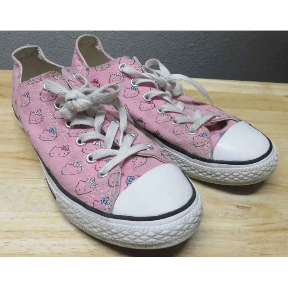 Converse‎ All Star Hello Kitty Junior Girls Size 5 Skateboarding Shoes 664638F